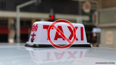 Avoid using taxis in China for pax/crew ground transportation