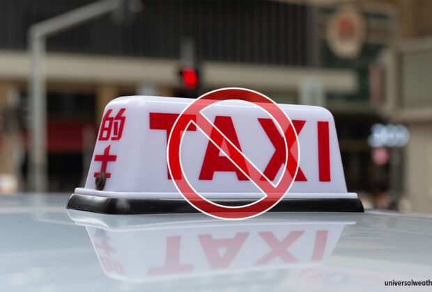 Avoid using taxis in China for pax/crew ground transportation