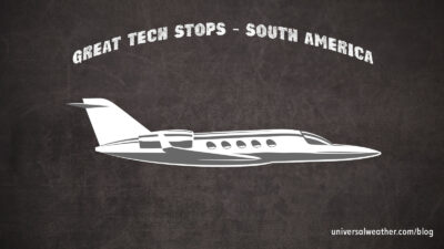Great Tech Stops for Business Aviation - South America