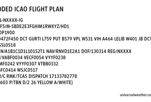 Flight Planning, Weather & NOTAMS for Singapore