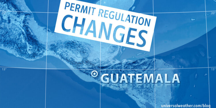 Update for Operations to Guatemala: Landing & Overflight Permits